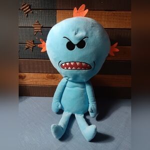 Cartoon Network Ricky & Morty Meeseeks 18" Plush